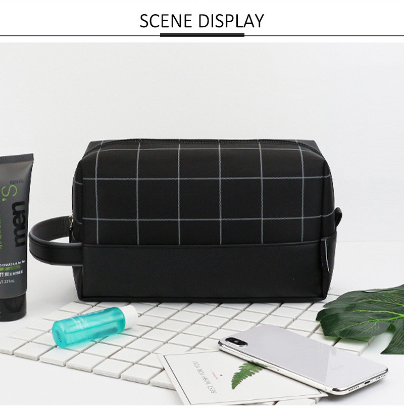 SGS Waterproof Digital Printing Polyester Cosmetic Bag