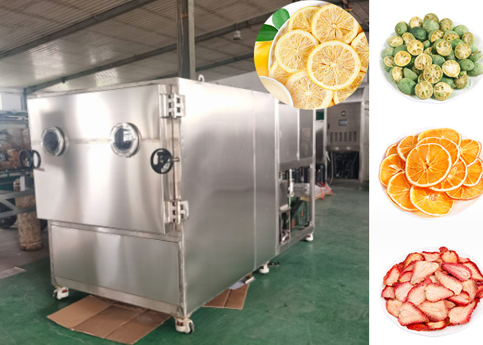 Low Noise Industrial Freeze Dryer With Electric Heating System 200 KG/Batch