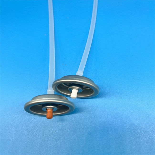 One Inch MDF Kit Activator Valve with Mounting Cup Down Dimples Stainless Steel and Plastic