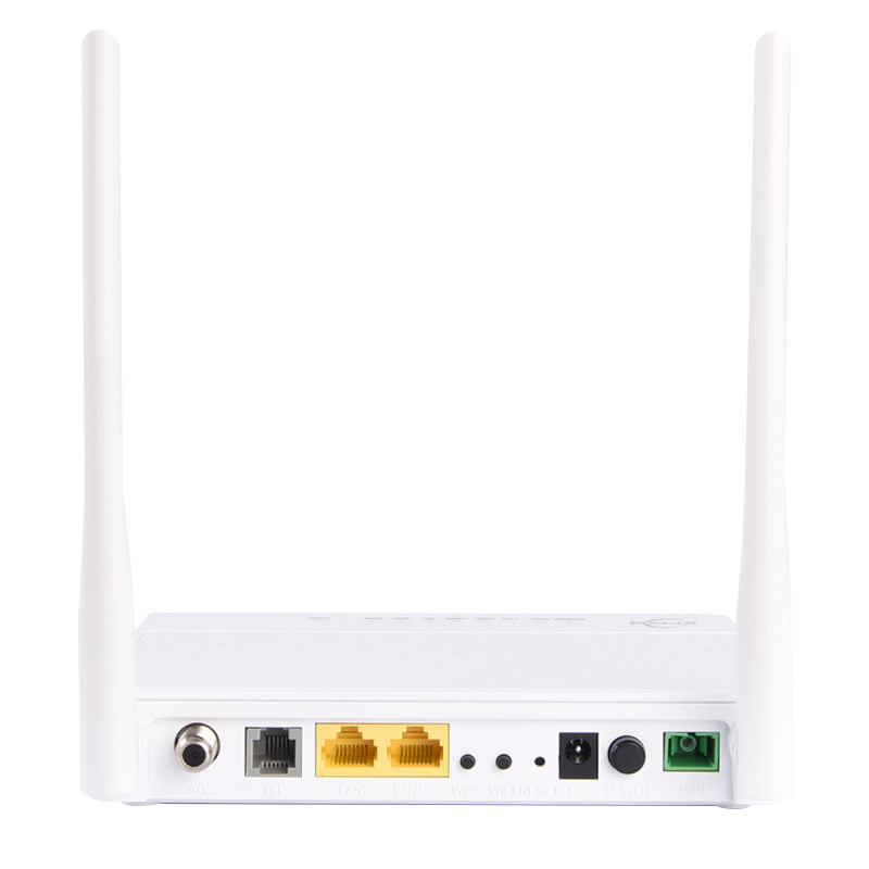 Fiber Optic 1GE 1FE VOIP 2.4G WIFI ONU GPON Wifi XPON ONU