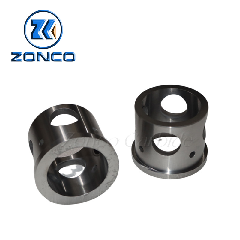 Yg6 Yg15 Tungsten Carbide Control Valve Seats Customized For Oil Gas Industry