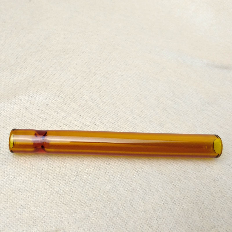 Glass Cigarette Bat Recycling Hookah Tube Chillum Pipes 4 Inch Length