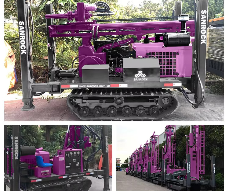 Borehole Core Drilling Rig SR200RC Reverse Circulation Drilling Rig Hydraulic RC Drilling Machine