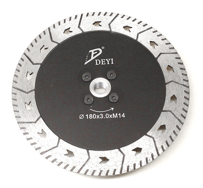 Deyi 5/8-11" Flange Sintered Diamond Masonry Blade Hot Pressed