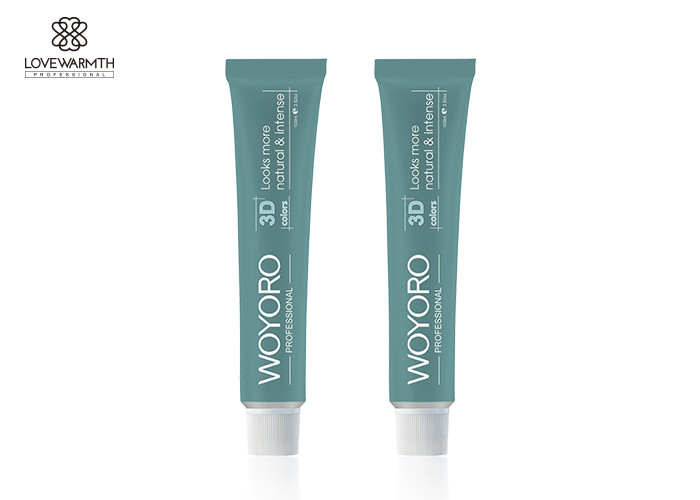 Natural Chemical Free Permanent Hair Color Cream No Hair Damaged Low Ammonia