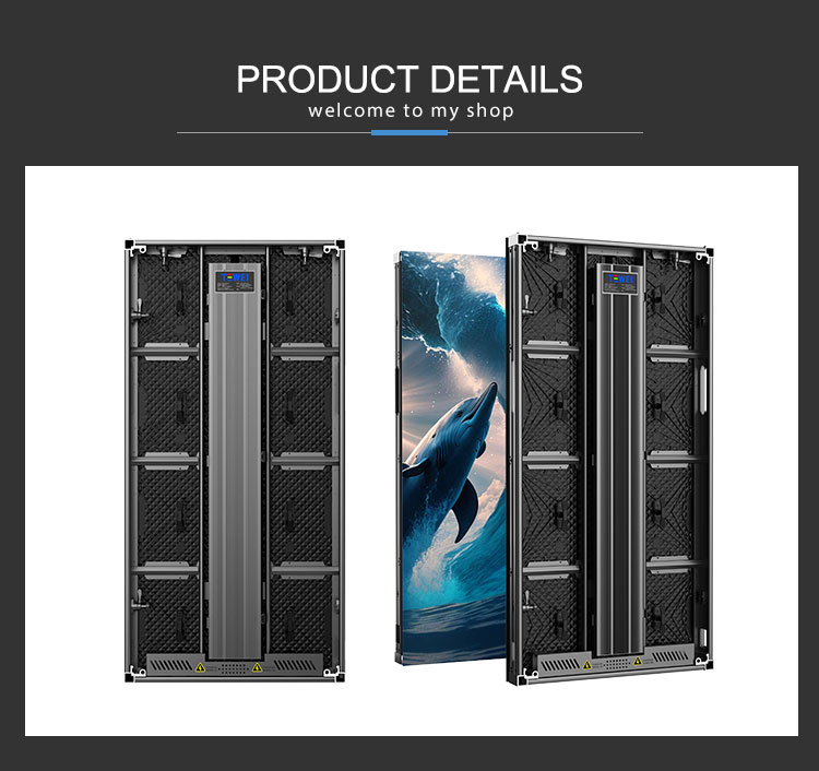 140° View Angle P2.9mm LED Display Panels For Outdoor Advertising Billboard Screen