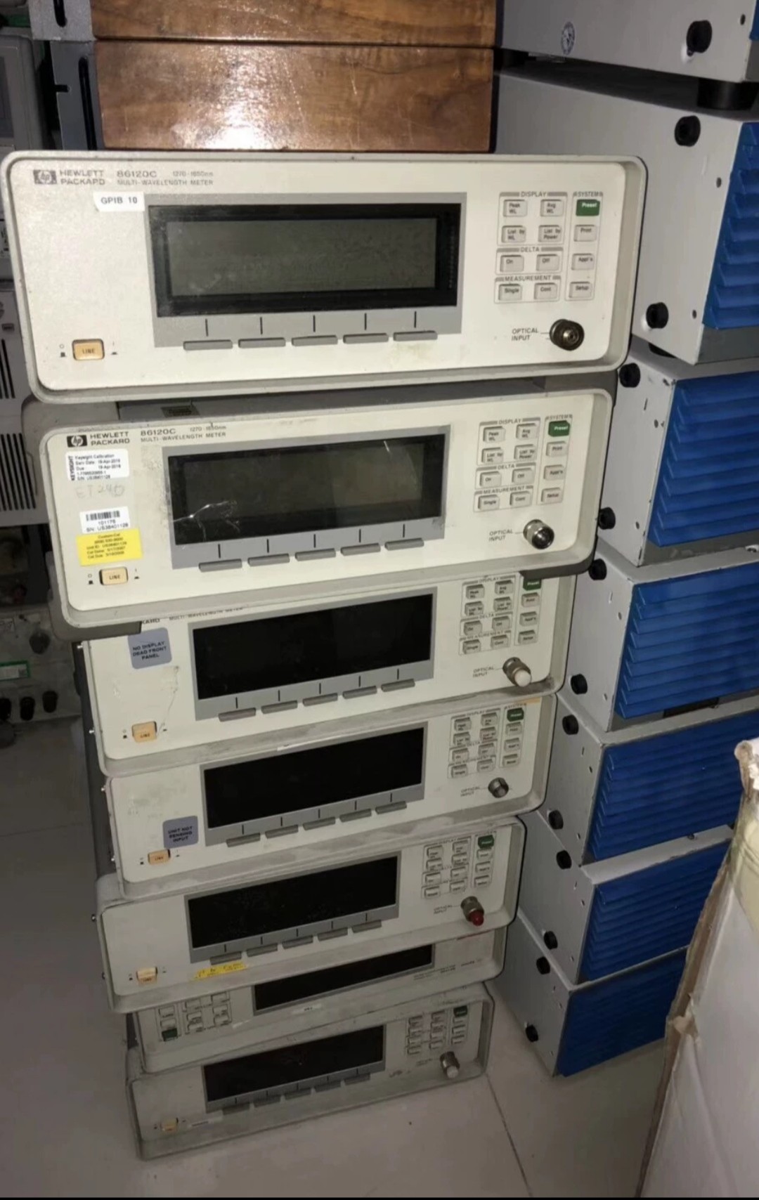 Tested Keysight 86120C Multi-Wavelength Meter 1270 To 1650 Nm Optical Meters