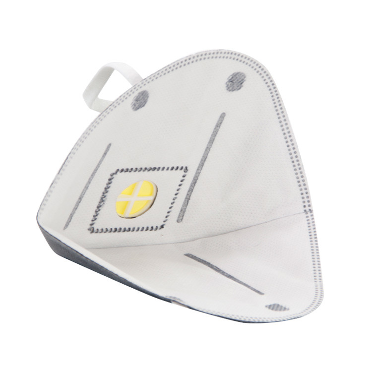 Construction FFP2 Respirator Mask Anti Virus One Way Valves No Contra - Flow