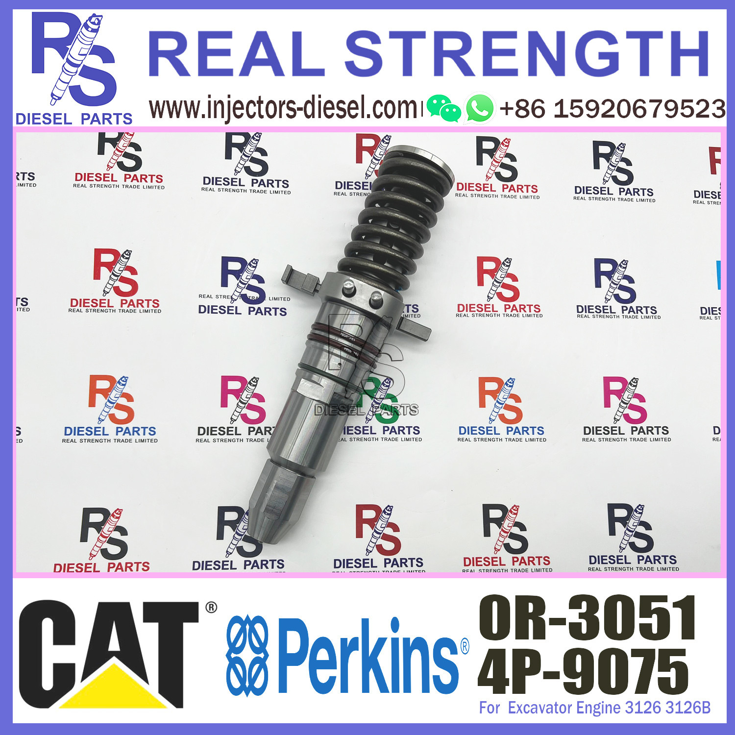 3508 3512 3516 3524 Engine Caterpillar 3126 Injectors Common Rail 0R3051 0R-3051