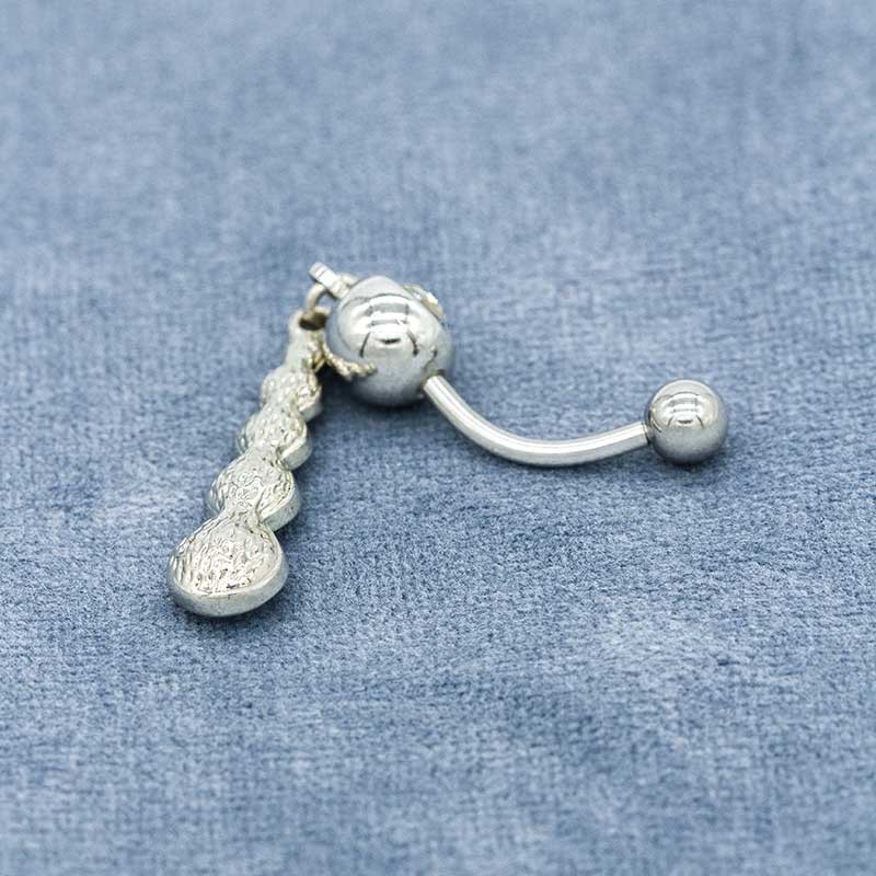 Long Sexy Belly Button Piercings Jewelry 14G 1.6mm Crystal Belly Bars