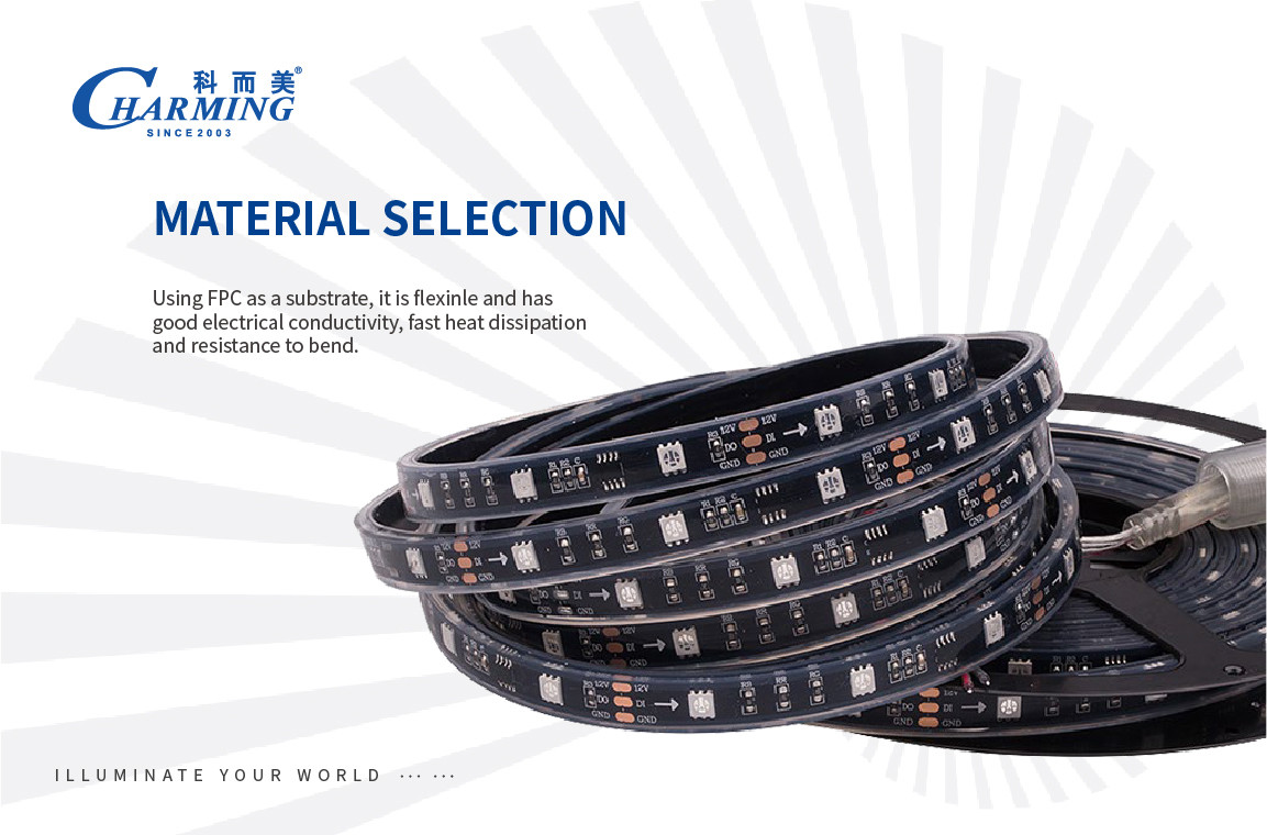 Multiscene SMD5050 RGB Light Strip , SPI Control Club LED Light
