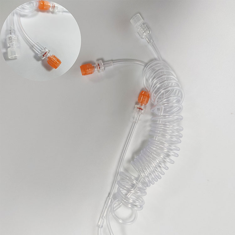 Disposable Sterile CT Injector Syringe High Pressure Angiographic Syringe for Nemoto Sonic Shot