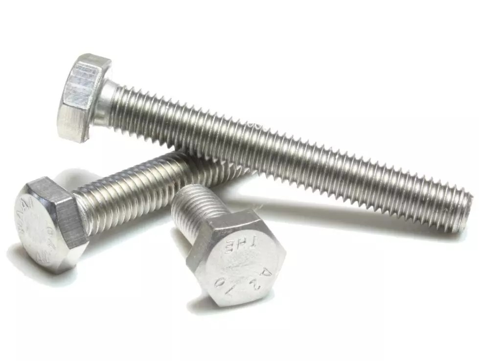 Din933 / DIN931 Stainless Steel 304 Hex Head Bolts M16 X 200 A2 - 70