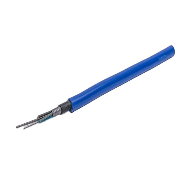 MGTSV 24 Core Single Mode Armored Fiber Optic Cable Outdoor Mining Duct Cable G652D