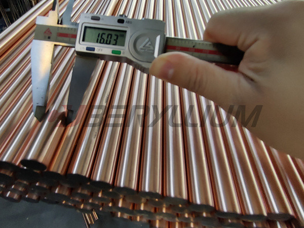 CuCo1Ni1Be Beryllium Copper Rods CW103C Cobalt Nickel Beryllium Copper Round Bar