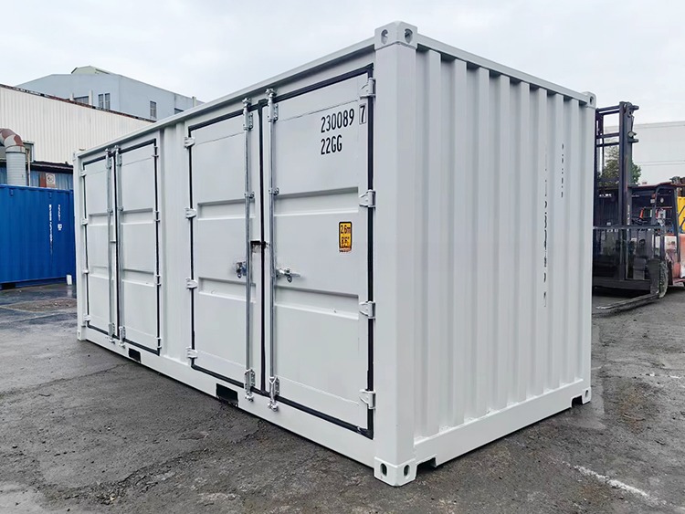 21 Ton Payload 20ft Open Side Dry Cargo Container with Multi-Sided Doors and Corrosion-Resistant Material