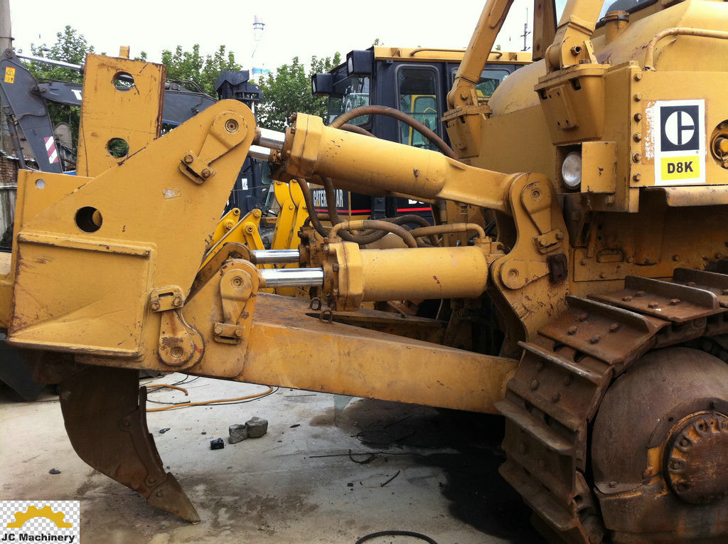 USA Origin Cat D8K Bulldozer , One Shank Ripper Used Cat Dozers 95% Chain
