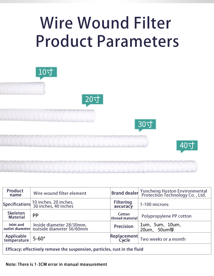 0.8 kg PP String Wound Filter Cartridge for Effective Industrial Water Treatment