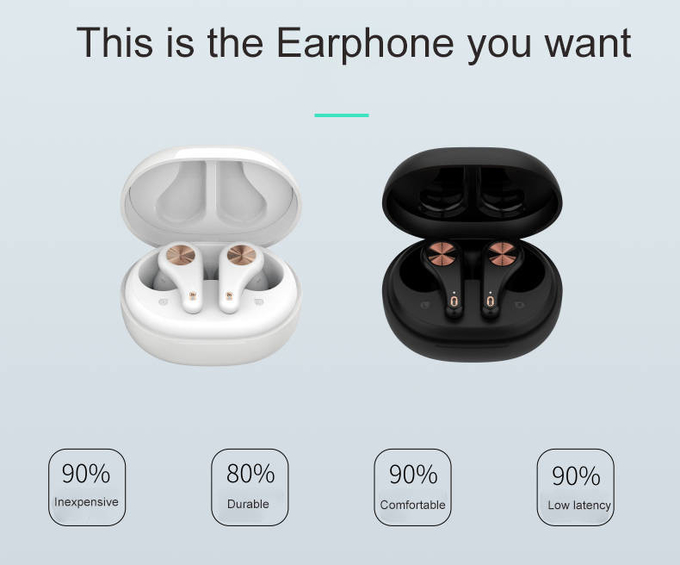 Long Endurance Truly Wireless Earbuds ANC HD Binaural Call Strong Bass Noise Cancelling