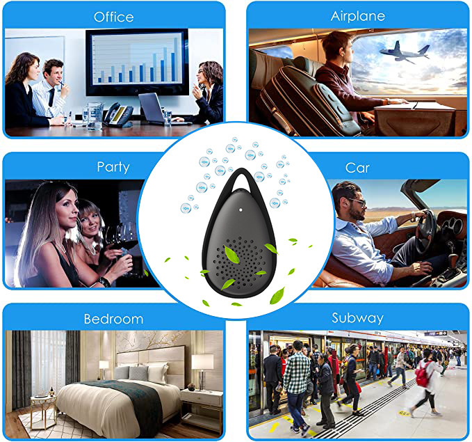 Remove Odors Tobacco Smoke Air Cleaner Outdoor Air Purifier For Smoke CE
