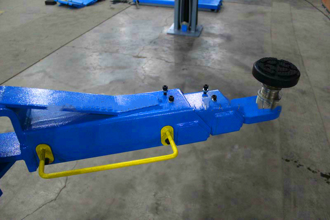 4.0T Manual 2 Post Floorplate Vehicle Lift Two Post Hoist Car Lift Auto Ramp Ecnomical Model