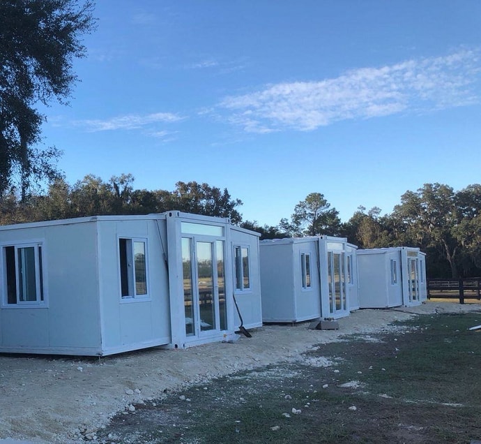 Collapsible Prefabricated Home application