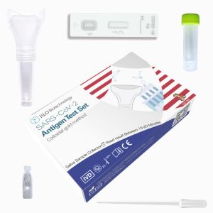 iiLO 2 years Shelf Life SARS-CoV-2 Antigen Self Test Set Saliva Sample Collector