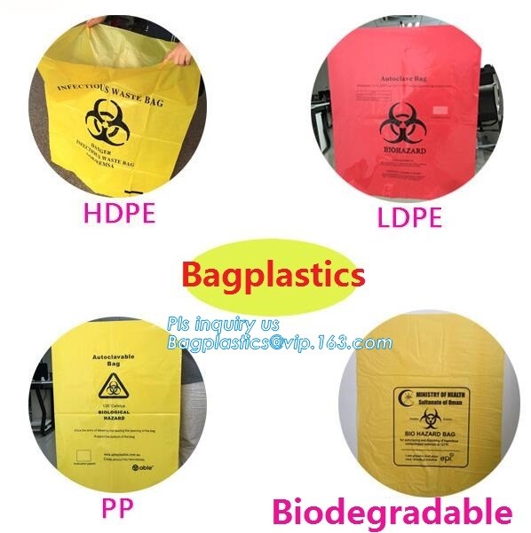 Biodegradable disposable trash plastic bag for garbage oxo biodegradable garbage bags, Medical Trash Bin Liner Bags Bioh