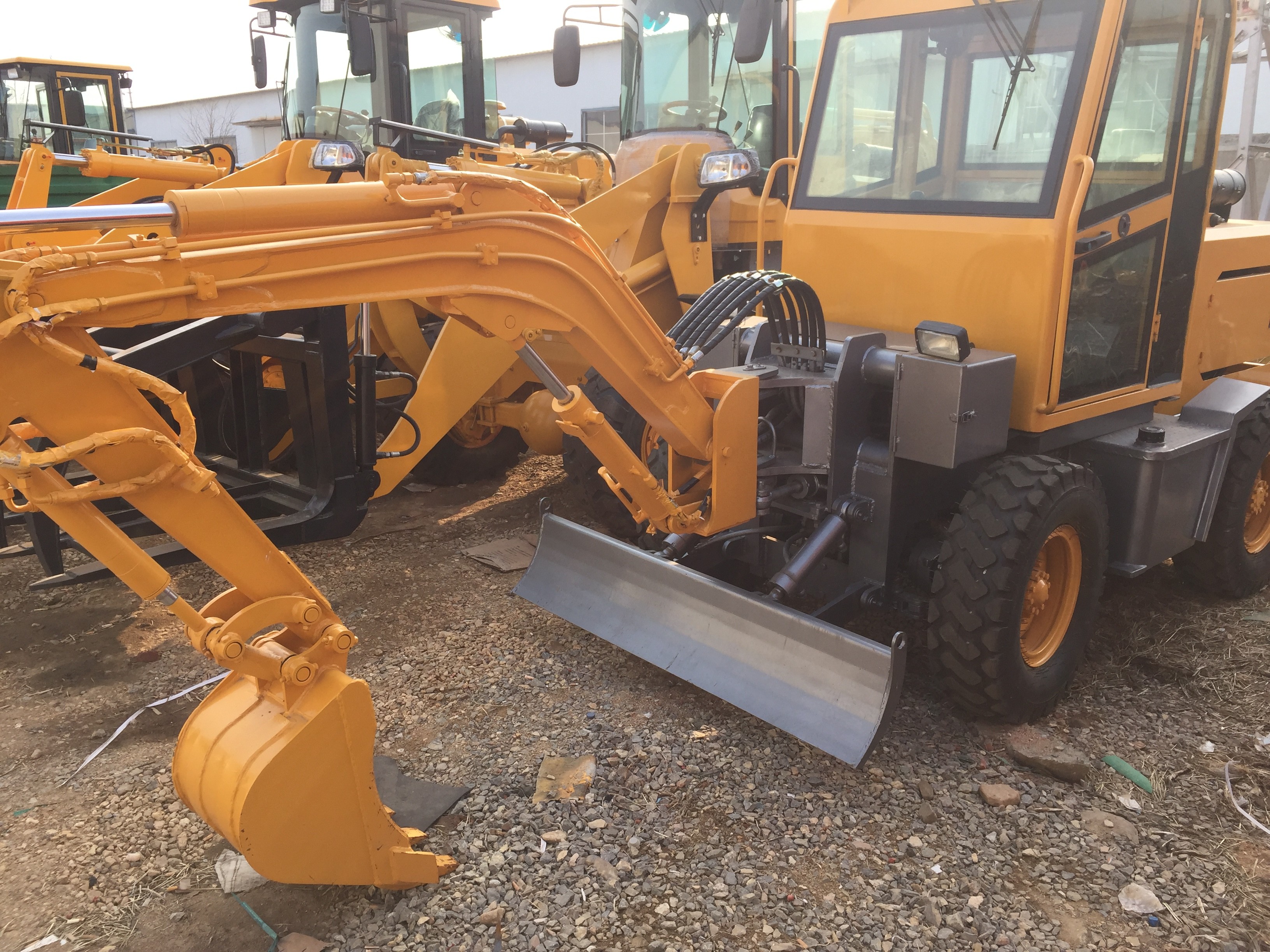 WZ10-50 15Mpa 3ton Earth Excavation Machine With Closed Cabin