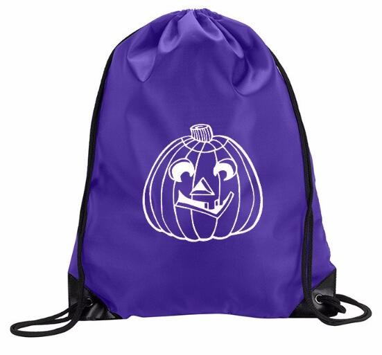 Outdoor Use 210D Sample Shoe Polyester Drawstring Bag,fashionable pattern printing polyester foldable shopping bag PACK