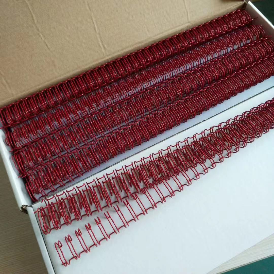 Nylon Coated 1-3/4'' Double Loop Wire O For Catalog Binding