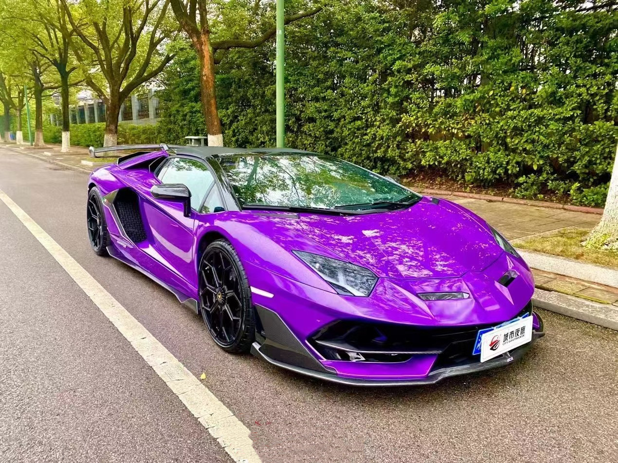 For Lamborghini Aventador LP700 LP720 Carbon Fiber Body Kit Aventador Upgraded SVJ Style Front and Rear Bumper Spoiler Body Kit