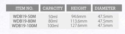 Customized Colour Luxury 50ml 80ml 100ml 120ml PP Airless Pump Bottle for Professional