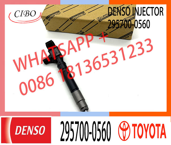 High Quality Fuel Injector 23670-09430 23670-11020 23670-19025 295700-0560 23670-0E020 for Toyota Hilux 2GD-FTV 2.4L