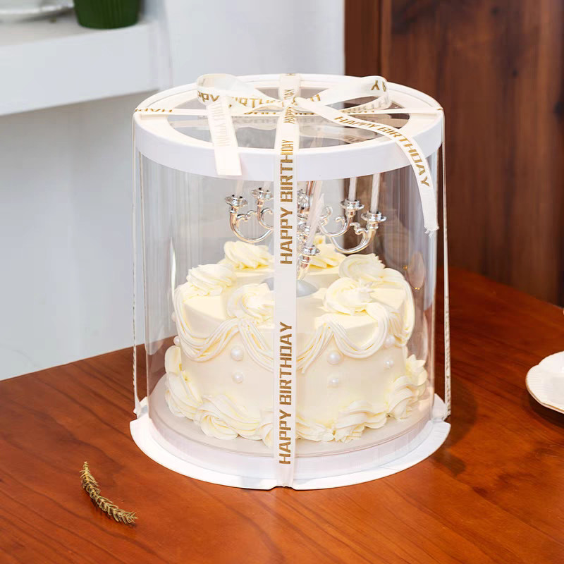 Custom Made Cake Packaging Boxes with CMYK / Pontone Offset Printing Requirements
