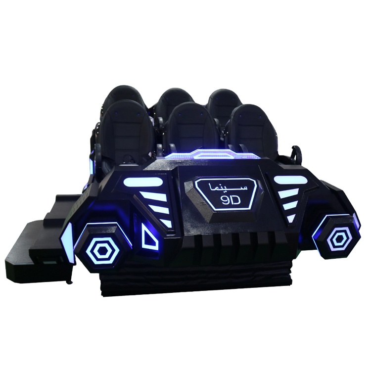 9D Cine Box 360 Degree VR Cinema Simulator Including 200 Free VR Movies