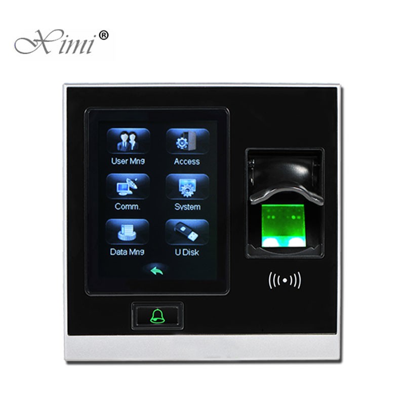 ZK SF400 Standalone Fingerprint Access control and Time Attendance TCP/IP RS485 Door Access Control System With Card Reader