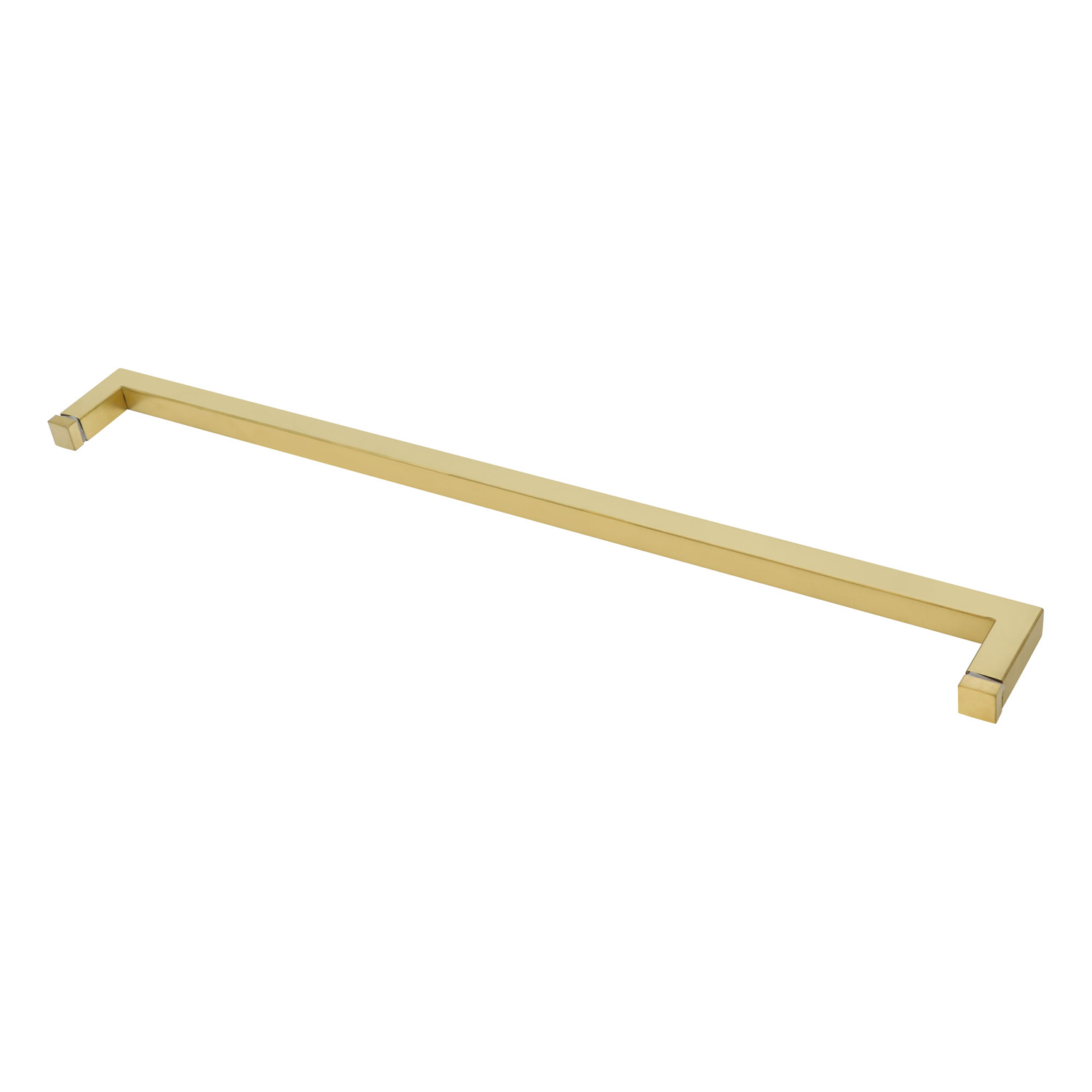 1.0mm Thickness Square Glass Pull Handle for Shower Door SS304 Corrosion Resistant