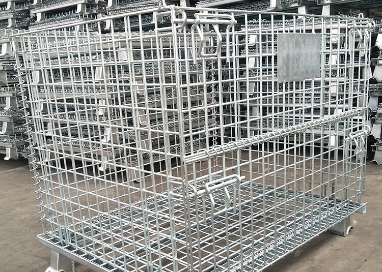 Heavy Duty Powder Coated 800mm Width Wire Mesh Container