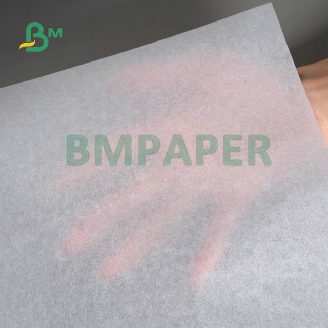 15gram - 19gram Uncoating Translucent Printable Tissue Paper Roll For Fruit Wrapping 1000mm 1100mm 