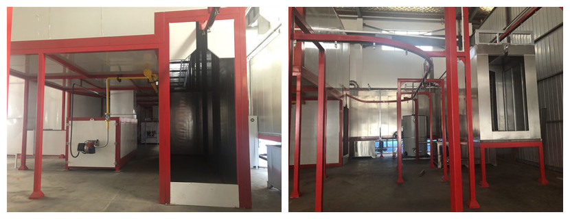 Aluminum Profile Colour Coating Line Horizontal Fluorocarbon Coating System