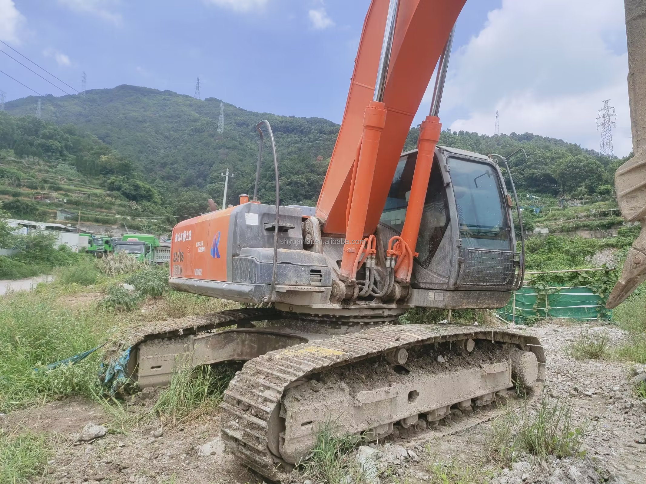 Hitachi ZX350 Used Hydraulic Crawler Excavator with Original Hydraulic Pump in Japan