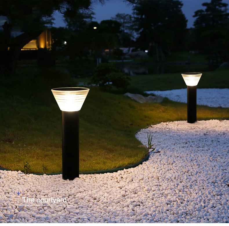 LED2835 Outdoor Garden Solar Light 3500K Warm White Optically Controlled