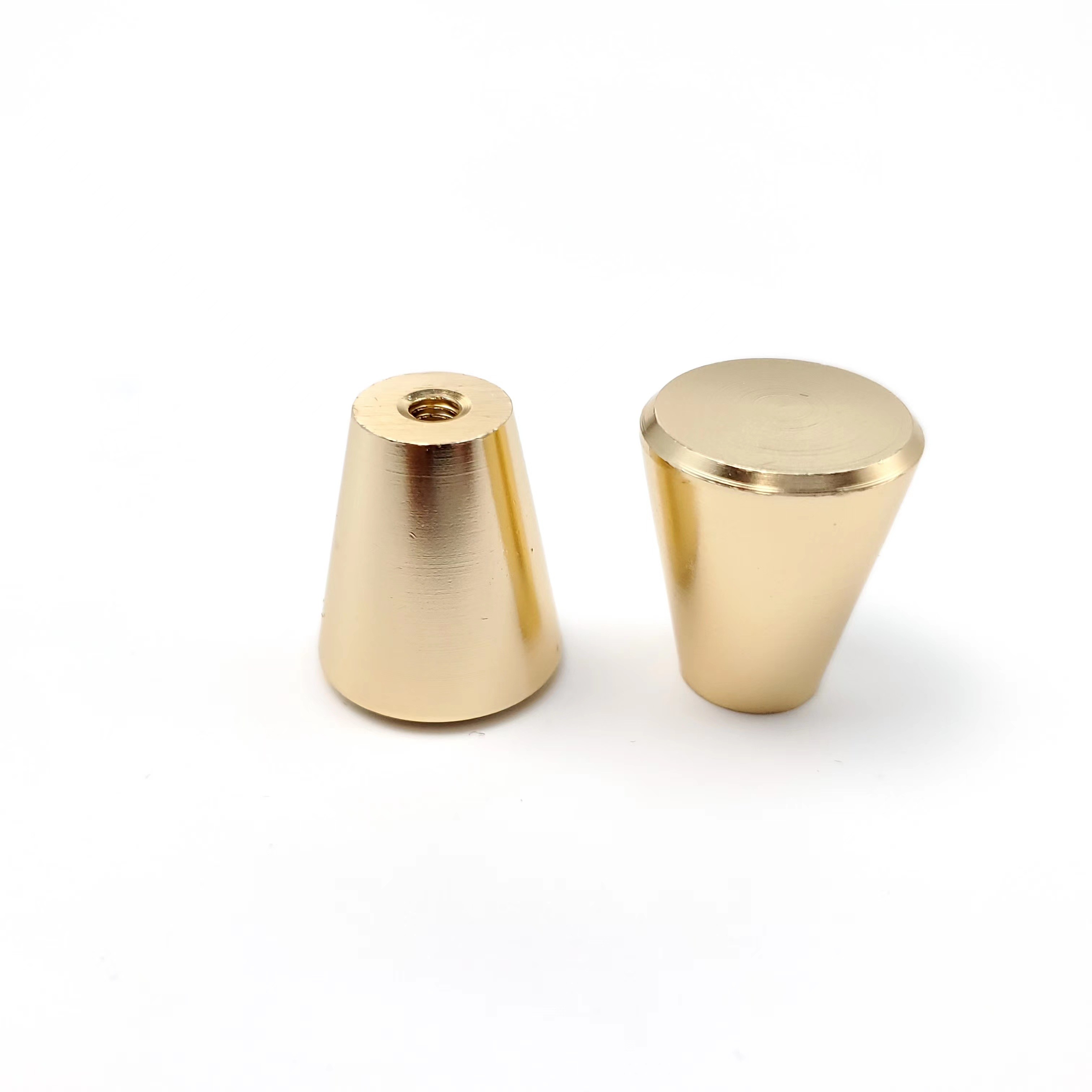 20*24mm Polish Gold Small Handles Zinc Cabinet Knobs Pulls For Drawer