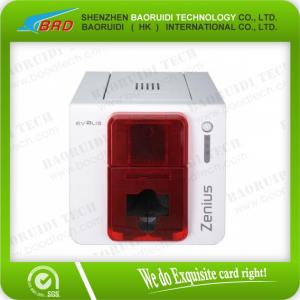 China Evolis Zenius scratch card printing machine on sale