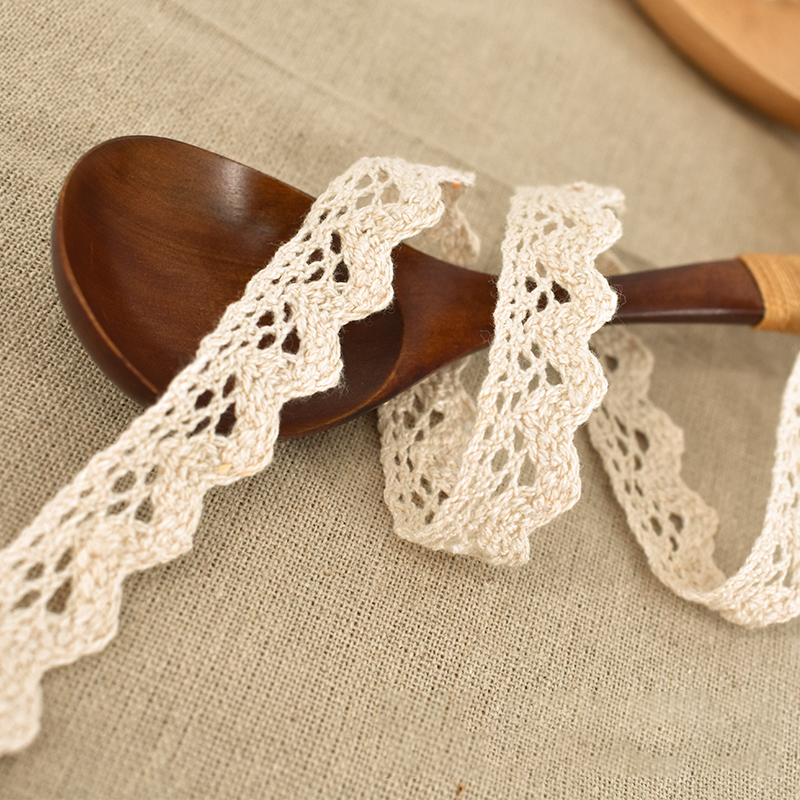 White French Appliques Guipure Fabrics Bridal Cotton Embroidery Lace Trimmings