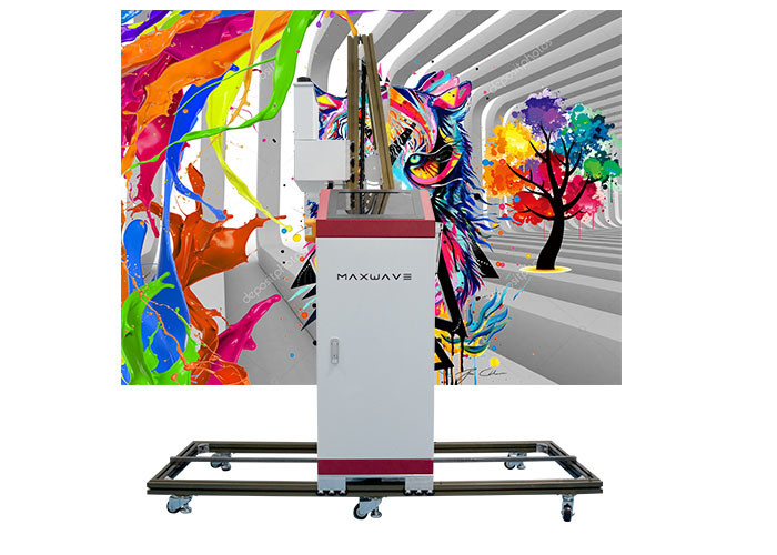 Automatic Lifting 72dBA Wall 3d Printing Machine Aluminum Alloy