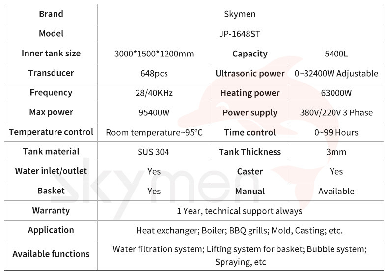 4500L Ultrasonic Washing Machine FCC For Graphite Crucible
