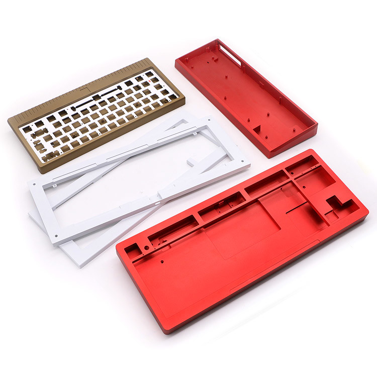 Keyboard Base Al5052 Ra3.2 CNC Milling Machine Parts 0.01mm Tolerance