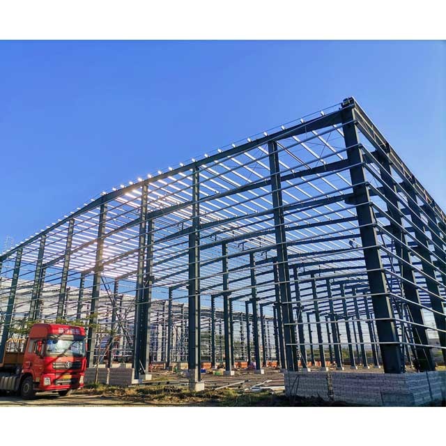 High Quality Light Steel Structure Factory Building Frame For Industrial Production Building Warehouse